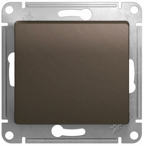 Выключатель без рамки Systeme Electric Glossa 1-кл. шоколад картинка